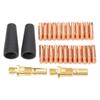 28Pcs MIG Welding Kit 0.035in Welding Tips Flux Cored Gasless Nozzles Gas Diffusers Set for Magnum