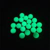 3/5Pcs Reusable Fluorescent Golf Balls  Bright Night Luminously Golf Balls Portable Glow Golf Balls for Training Hitting
