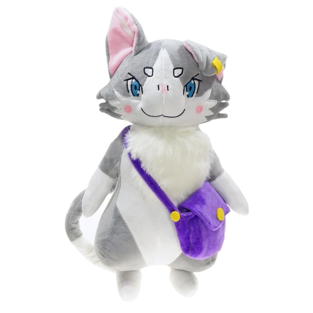 Плюшевая игрушка Hushan ReZero Pack 25 52 см Неофициальная кукла-дух в форме кошки Подушка для объятий с Эмилией Милая Забавная Игрушка Хэллоуин Рождество Подарок на День Рождения Аниме