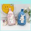 Rabbit Cartoon Child Crossbody Bag Outdoor Leisure Fashion Canvas Shoulder Bag