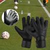 Футбольные вратарские перчатки Футбольные вратарские перчатки Дышащие футбольные тренировочные перчатки с регулируемым запястьем для молодежи и взрослых