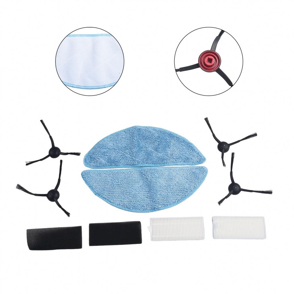 Для Cecotec Conga Eternal Pet Max X-Treme Parts, боковая щетка, фильтр, ткань для швабры