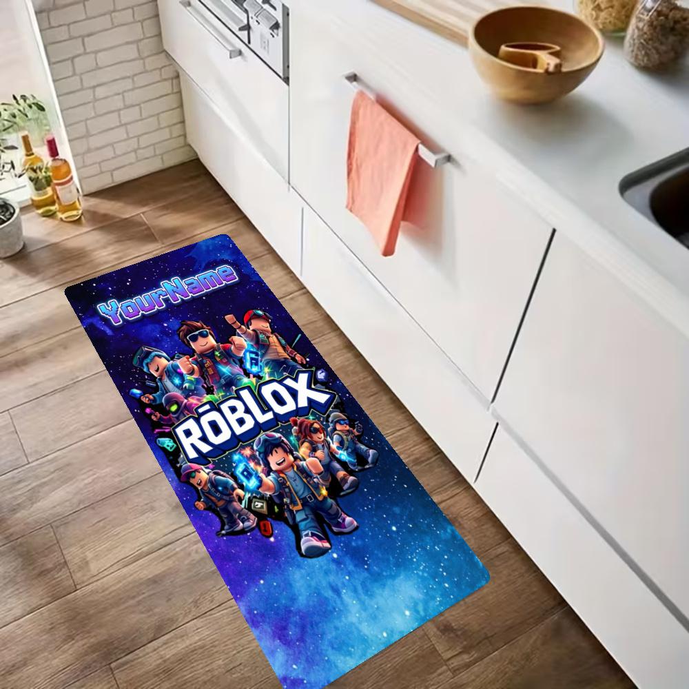 Roblox Customize Your Name Kitchen Rug Runner Rug Laundry Mat Hallway Entryway The Best Gift Choice