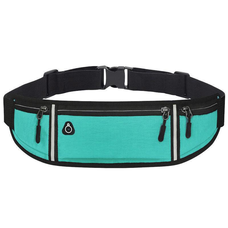 Дышащая поясная сумка для бега, спортивная поясная сумка, чехол для мобильного телефона, мужская и женская скрытая сумка, поясная сумка для тренажерного зала