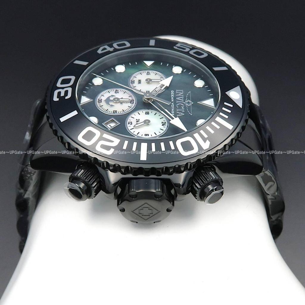 Used Pearl DialBlack INVICTA OCEAN VOYAGE 48602 Invicta Chronograph Grand Diver