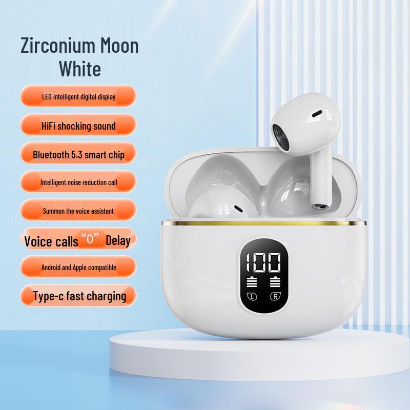Беспроводные наушники X15 True Wireless - Шумоподавление, Индикатор заряда батареи, Низкая задержка, Высокое качество звука, Сверхдолгий срок службы батареи.