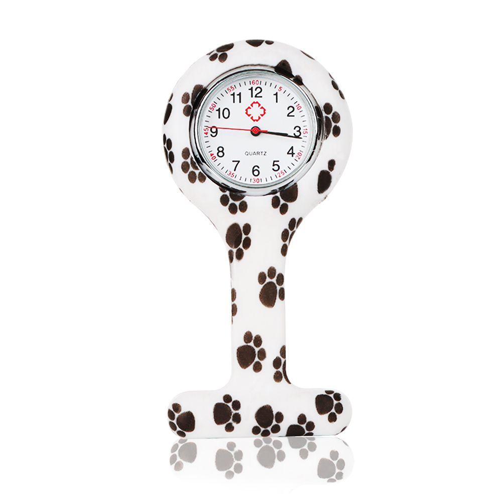 Unisex Multi Colors Gift Lapel Watches with Second Hand Fob Clip On Nursing Nurse Watch