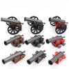 Napoleon Medieval Military Cannon Soldier Doll Building Block Pirate Ship Cannon