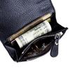 Top Leather Mini Card Bag Purse Multifunctional Cash Coin Bag Business Visiting Credit Bank Card Stock Holder Sleeve