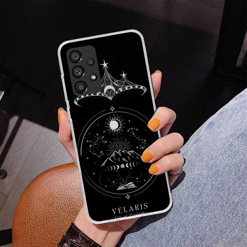 A Court of Mist Fury Sarah J Maas Phone Case For Samsung Galaxy A52 A32 A22 A12 A51 A31 A50S A30S A20S A10S Note 20 Ultra 10 Plu