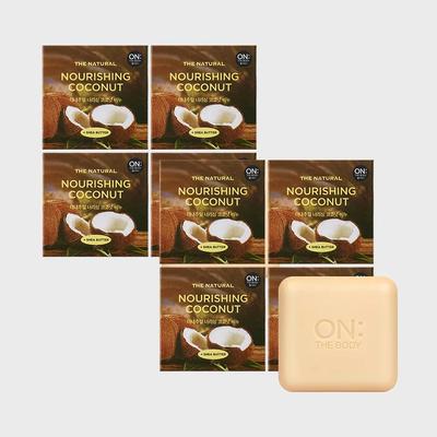 _On the Body Натуральное кокосовое мыло 90г 4 штуки X 2