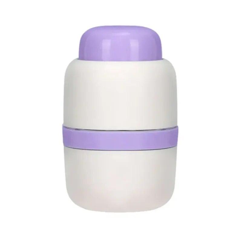 Портативная коробка для таблеток с резаками, маленькие твердые таблетки или большие таблетки, органайзер для хранения в полчетверти