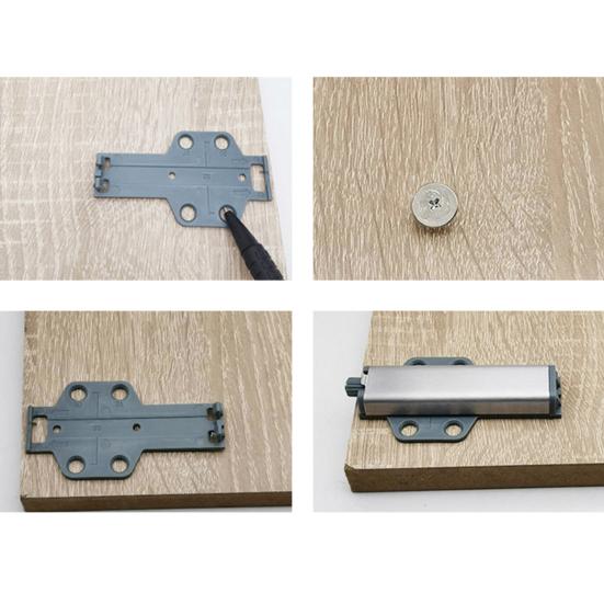 Магнитные нажимные защелки Антикоррозийная фурнитура для шкафа Система открытия ящика шкафа