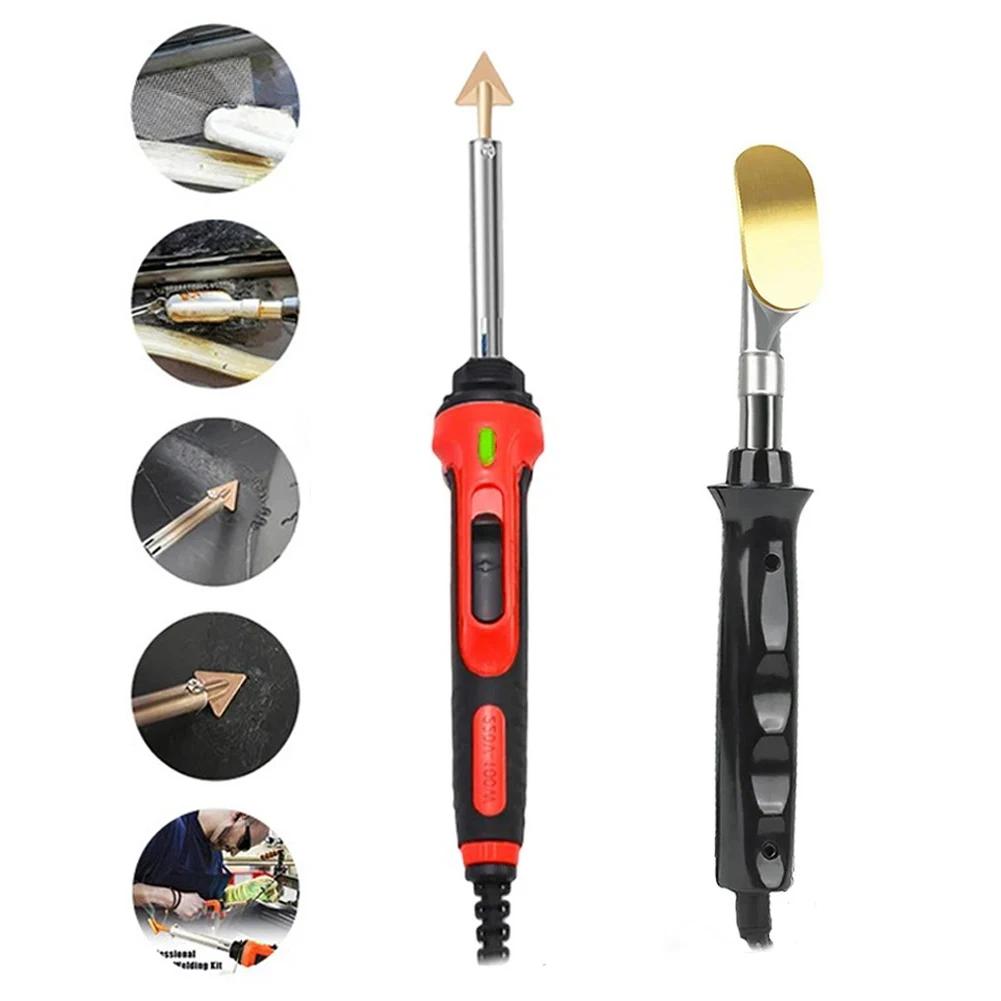 50/100W Car Bumper Repair Soldering Iron 220V Soldering Iron Tip Repair Tool Adjustable Temperature Welding Rework Station