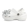 Classic Platform Clog EVA Retro Fashion Sweet and Simple Hole Shoes Women's White