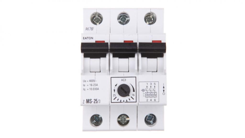 Motor Circuit Breaker 3P 11Kw 16-25A Z-Ms-25/3 248413