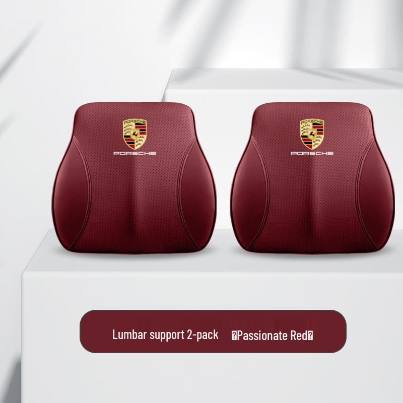 Аксессуары Порше: Подголовники, Поясничные опоры и Предметы интерьера для Cayenne, Macan, Panamera и 718.