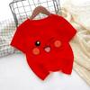Pokémon Pikachu childrens shortsleeved cartoon print game new style Tshirt for boys and girls casual top sport shirt