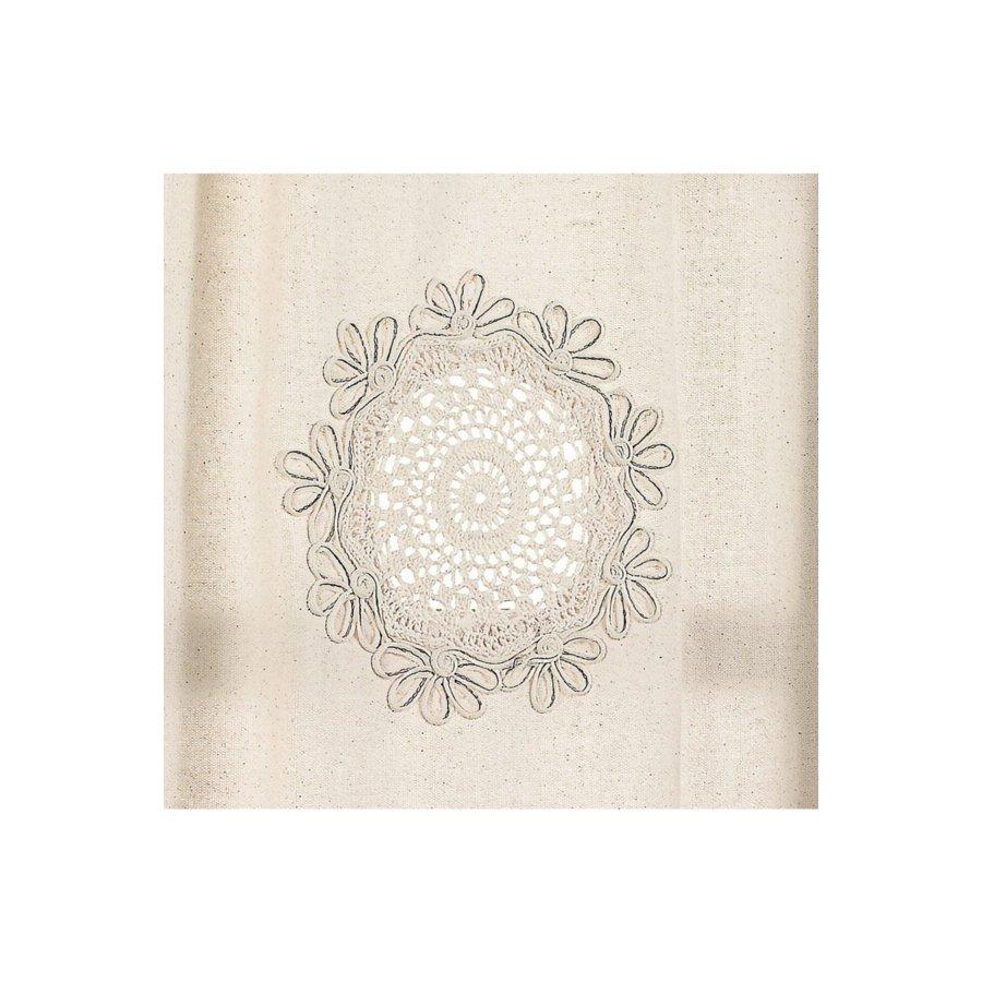 Lace Linen Authentic Handmade Curtain