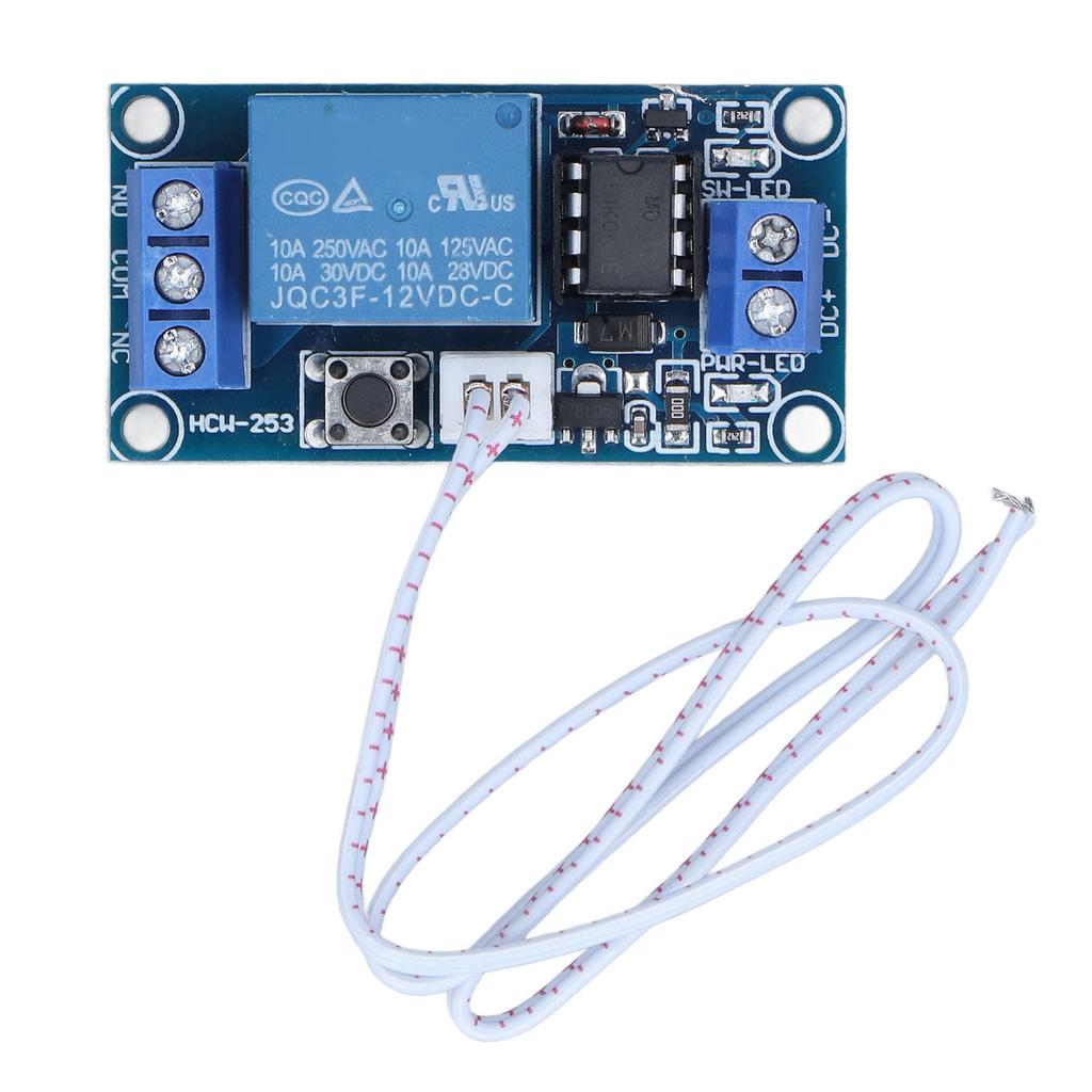 Модуль реле с самоблокировкой Электронные компоненты Одинарное бистабильное реле Управление SCM Плата реле 12 В