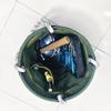 Ведро для инструментов Ведро для инструментов с усиленным дном Ручка Маленькое складное холщовое ведро Сумка для хранения инструментов для путешественников