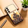 The R-rookie TV  Phone Case For Samsung Galaxy A73,A72,A71,A70,A53,A52,A51,Others Soft Black Cover