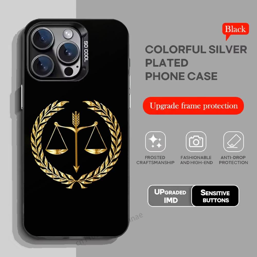 Law Lawyer Judge Justice phone Case for iPhone 17 11 12 Pro Max Plus Mini Air SE 16e 14 15 16 13 Soft Shell