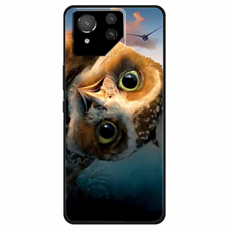 Чехол для Asus ROG Phone 8 Милый Мягкий Силиконовый Лев Fundas Для ASUS Rog Phone 8 Pro Чехол Мраморный Кот Phone8 8pro Защитный Чехол