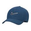 Nike Cotton Baseball Caps Unisex Blue Casual 943091-460