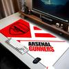 Arsenal Football Club Crest Mouse Pad Office Desk Mat, Gaming Mouse Pad Mousepad, Keyboard pad,Heavy-Duty Non-Slip Rubber Backing, Gift
