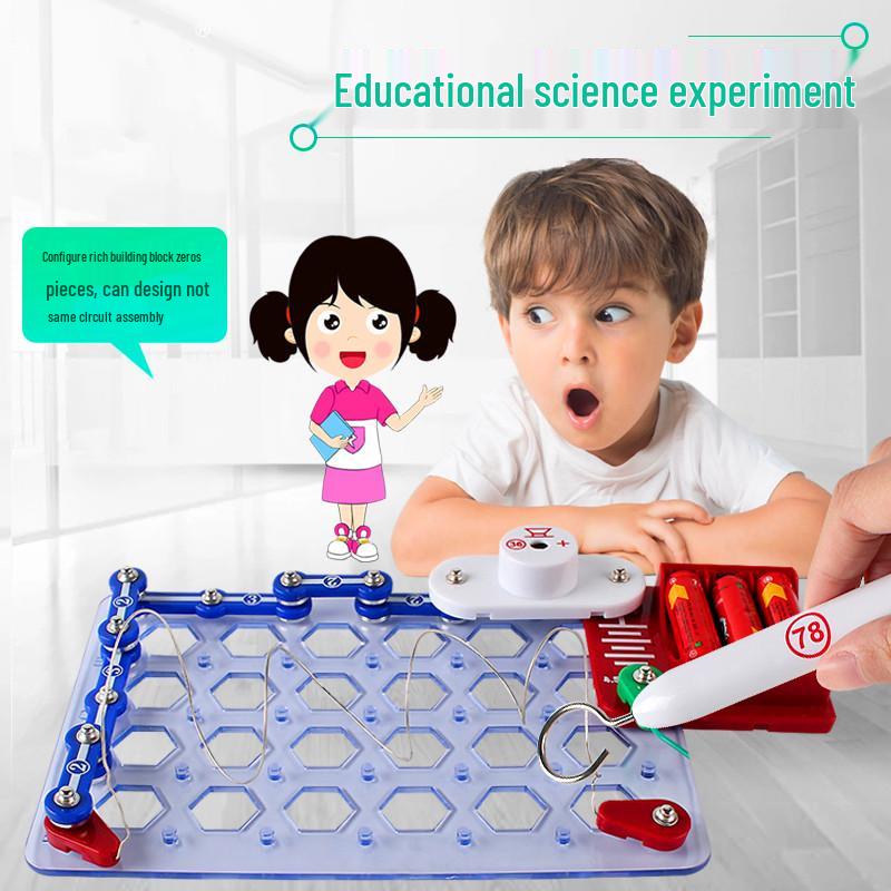 Детские электронные строительные блоки STEM Научная лаборатория Набор для исследований