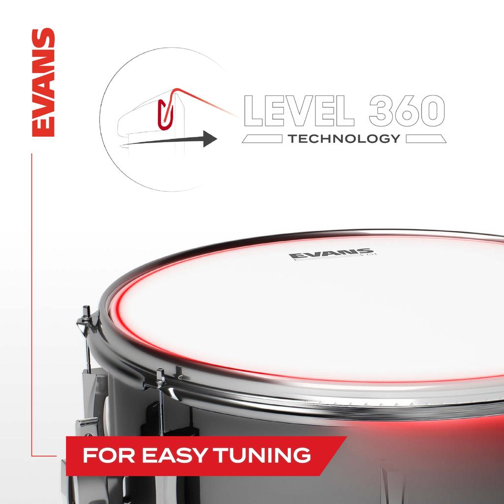 EVANS Пластик для бас-барабана 22" Белый с покрытием BD22G2CW