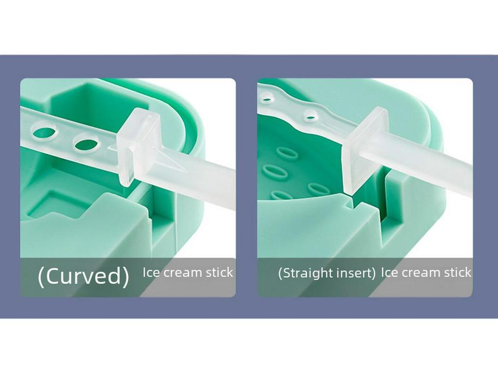 Креативная силиконовая форма для мороженого на палочке для домашних угощений