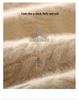 Women's Cashmere Cable Knit Sweater - 2024 Autumn/Winter Korean Style Loose Fit High-Neck Knitwear
