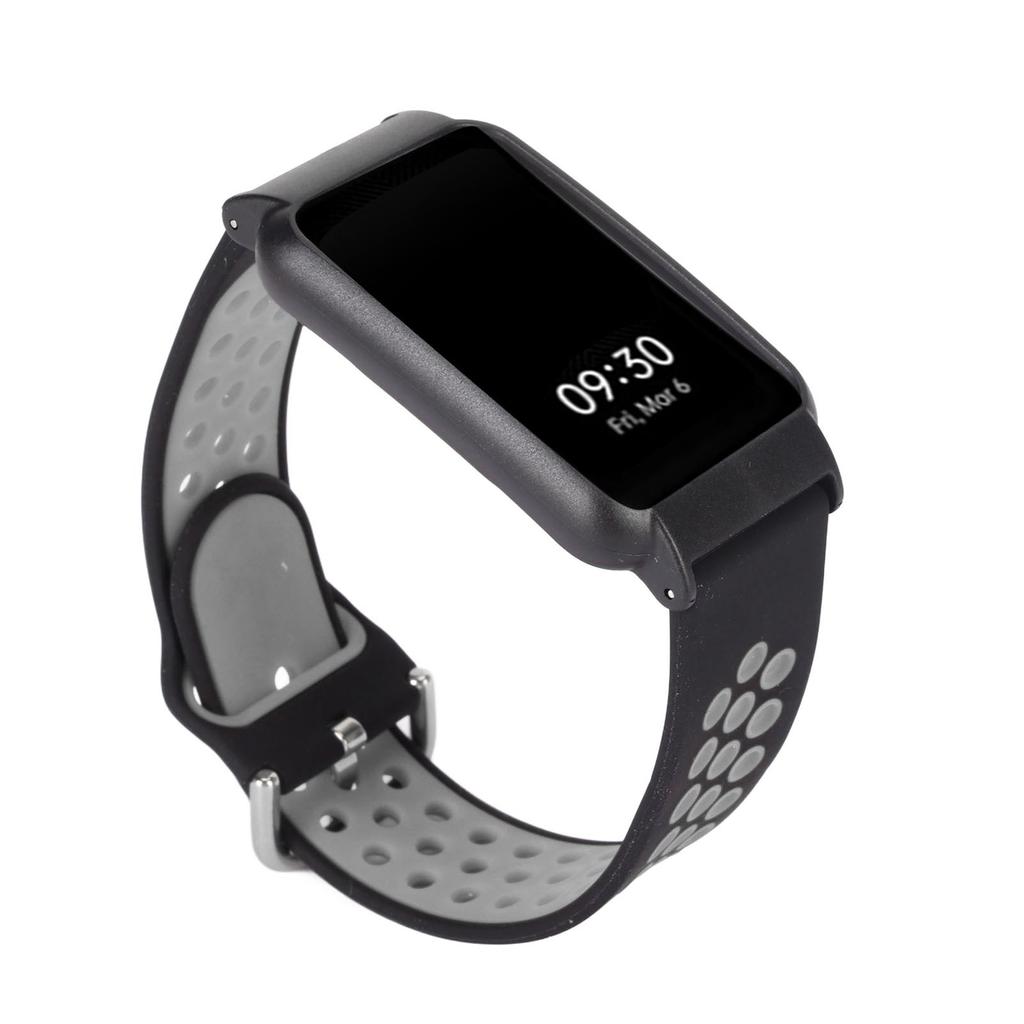 Силиконовый ремешок для часов 20 мм, мягкий дышащий, стильный, удобный, легкий для OPPO FREE Smart Watch