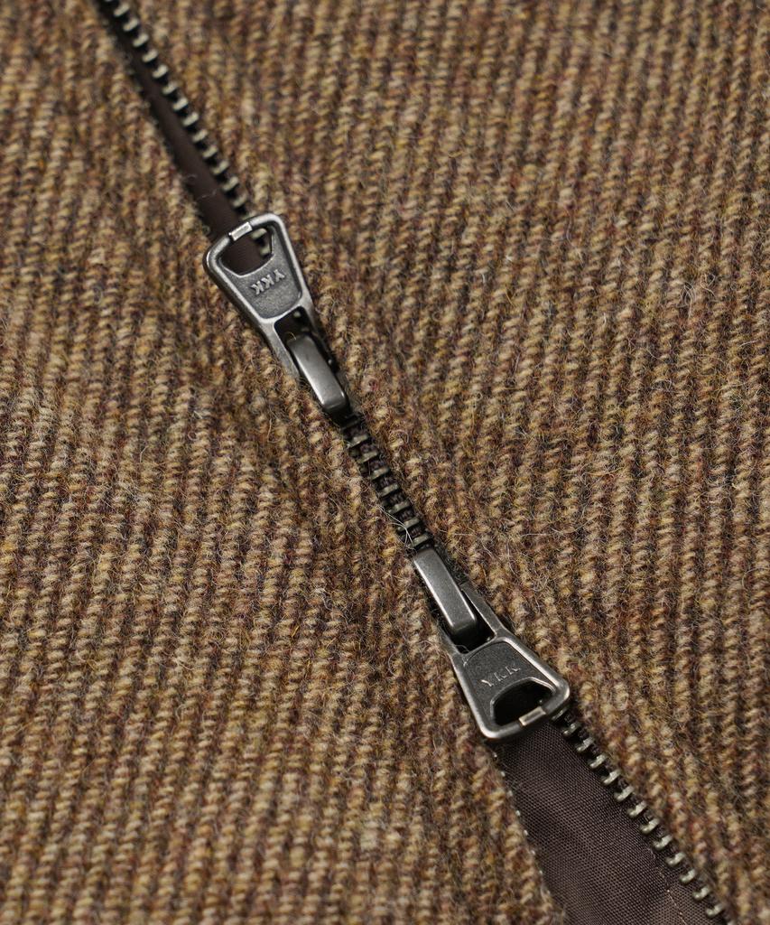 Шерстяная куртка Harrington Frizmworks _ Коричневая