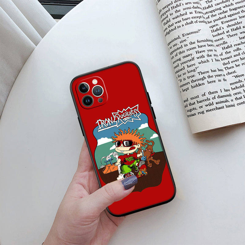 Чехол IR22 R-Rugrats для iPhone 7 8 11 12 13 14 15 16 16E XS Pro Max XR X SE