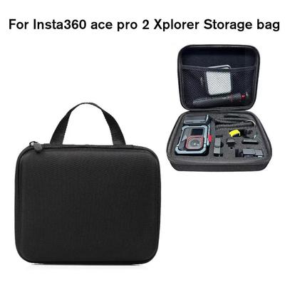 Для Insta360 Ace Pro 2 Xplorer Bundle Сумка для хранения EVA Противоударная и ударопрочная Организатор для камеры для уличной фотографии Аксессуары