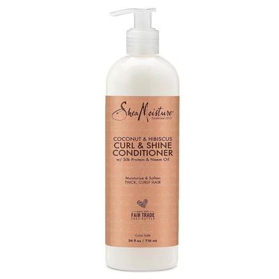 Кондиционер для вьющихся и блестящих волос Shea Moisture Coconut Hibiscus, 1 шт., 710 мл