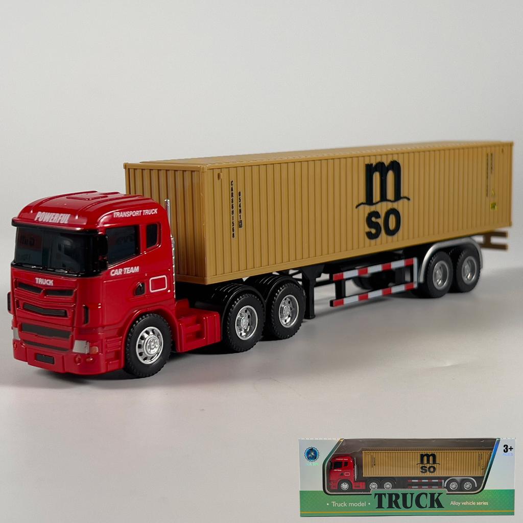 1:64 Контейнеровоз Scania Американский Контейнеровоз Металлическая Литая Модель Машины Mini GT Модели Транспортных Средств Миниатюрные Машинки День Рождения