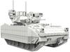 Meng Model 1/72 Масштаб Американская боевая машина пехоты M2A3 Bradley BUSK III Пластиковая модель M72-005 (танк)