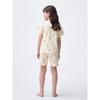 GU by Uniqlo Женский хлопковый домашний комплект  Короткие рукава   Шорты   Игрушечный пудель