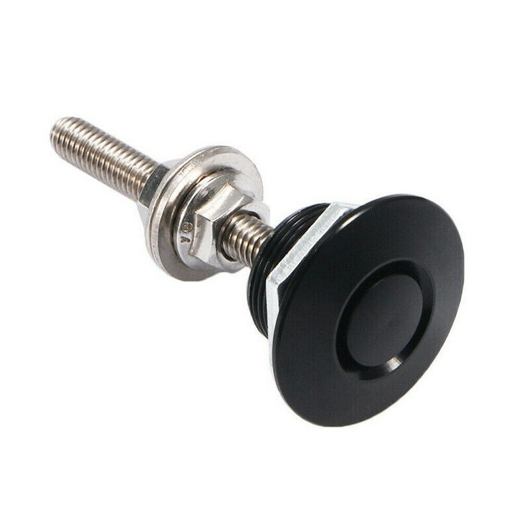 2x универсальная автомобильная кнопка блокировки капота-капота-штифта-зажима универсальная автомобильная быстросъемная защелка для защелки капота-внешняя часть-аксессуар