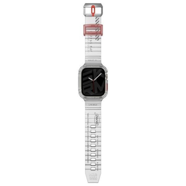 Etui do Apple Watch 45mm Skinarma Saido Przezroczyste