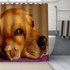 Шторы для ванной с изображением собаки Бигль, водонепроницаемый полиэстер, милое животное-питомец, шторка для душа, домашний декор, шторы для ванны с 12 крючками