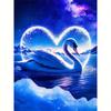 Full Round Diamond Painting Swan Cross Stitch Diamond Embroidery Animal Rhinestones Pictures Handicrafts 30x40cm/12x16inch