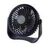 Small Desk Fan 3 Gear Wind Speeds Mute Rechargeable Summer Usb Mini Fan for Home Bedroom