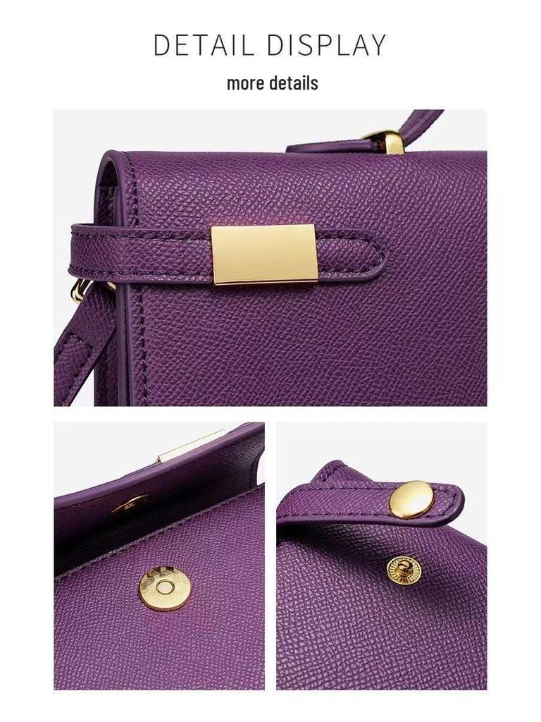 Новая мини-сумка Kelly с принтом пальм 2025 года, женская сумка для ношения в руке и через плечо