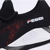 Мужская спортивная обувь Flyknit, повседневные сетчатые дышащие одинарные туфли, кроссовки со шнуровкой спереди, легкие кроссовки для бега 39-44