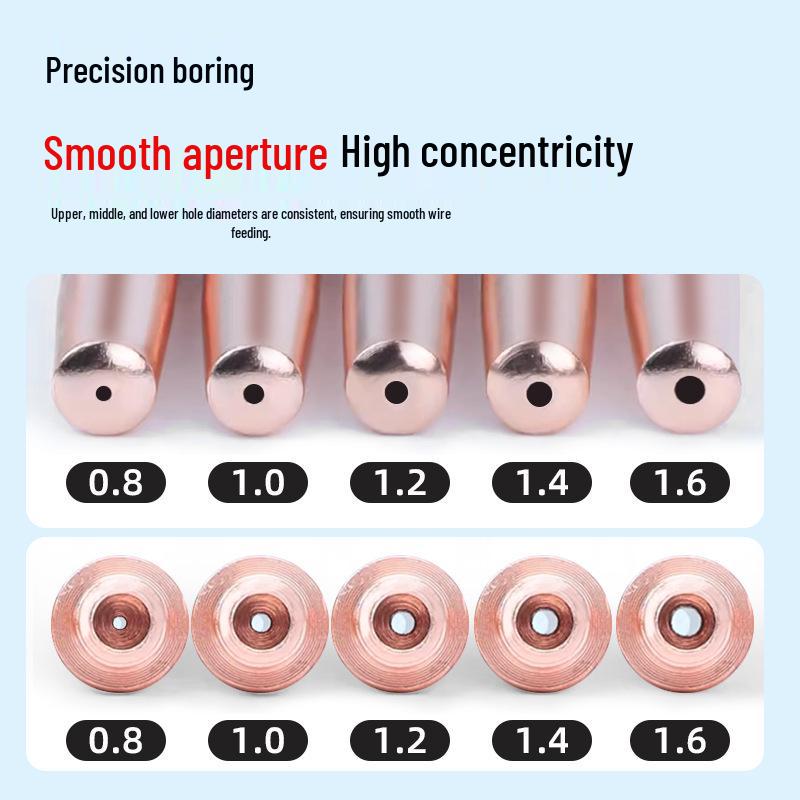 Panasonic Gas Shielded Copper Contact Tip for MIG Welding (0.8/1.0/1.2)